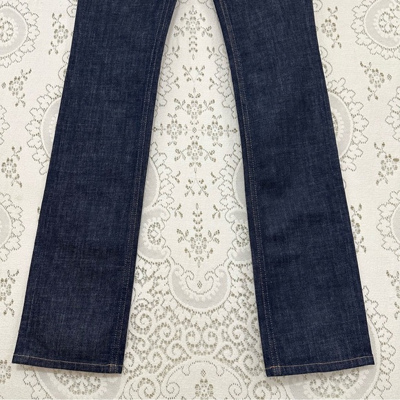 Stella McCartney Straight Leg Low Rise Denim Jeans - Picture 2 of 12